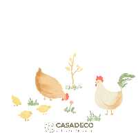 Once Upon A Time Animaux Sticker by casadeco