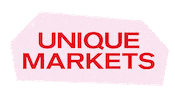 uniquemarkets shoplocal shopsmall uniquemarkets Sticker