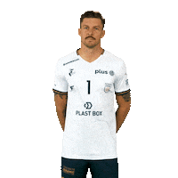 Volleyball Crossed Arms Sticker by Projekt Warszawa