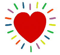 In Love Heart Sticker