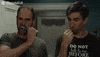 mark little bathroom GIF by CBC