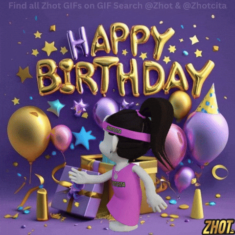 Party Birthday GIF by Zhotcita