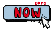 Register Now Stronger Together Sticker by DKMS Group – We Delete Blood Cancer