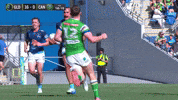 Nrl Big Tackle GIF by Canberra Raiders