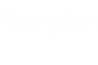 Tuesday Dinsdag Sticker