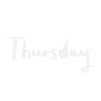 mhairioliver lettering thursday writing handwriting Sticker