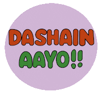 Tika Happy Dussehra Sticker