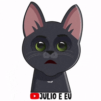 julioeeu cat spooky kitten gato GIF