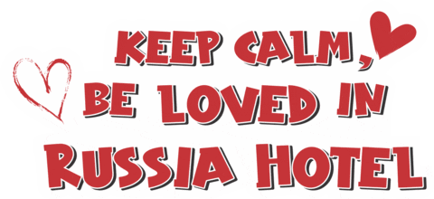 Heart Love Sticker by Hotel Russia