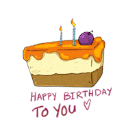 Happy Birthday Sticker by aliaalshueili