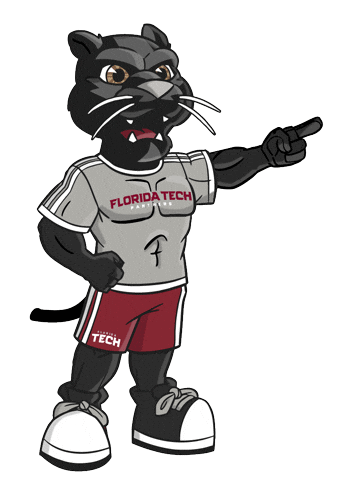 Petethepanther Sticker by Florida Tech