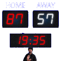 57 Away Sticker