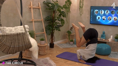Yoga Oops GIF by The Circle