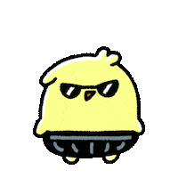 Chick Ok Sticker