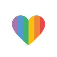 Heart Pride Sticker by Frankly Bubble Tea