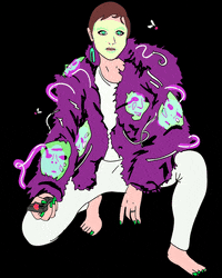 Glitch Spare Me GIF by Mack Neaton