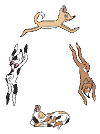 Love Dogs Sticker