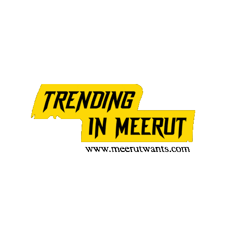 Uttarpradesh Meerut Sticker by Kanpurwants
