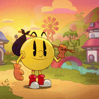 Off We Go See Ya GIF by PAC-MAN™