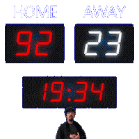 23 Away Sticker
