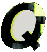 Glitch Alphabet Sticker by #BASILIO