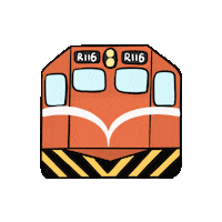 Train Tra Sticker