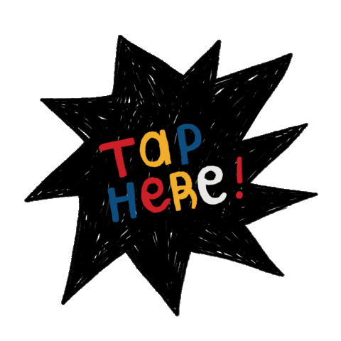 Tap Click Here Sticker by marq