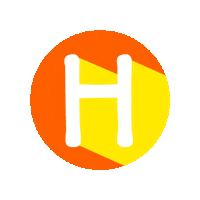 Orange Abc Sticker