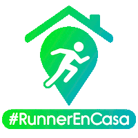 Casa Running Sticker by Mr Tronch