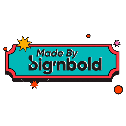 BignboldCreative made by bnb bignbold Sticker