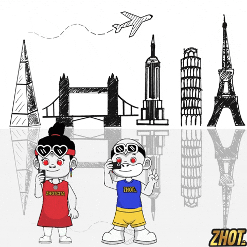 Jet Set Viaje GIF by Zhotcita