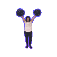 momofoster momo pompoms pomsquad rebelfitness Sticker