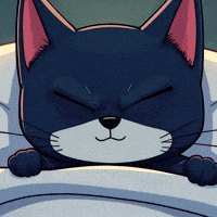 Sleepy Cat GIF by CATBAT