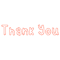 Thanks Thank You Sticker