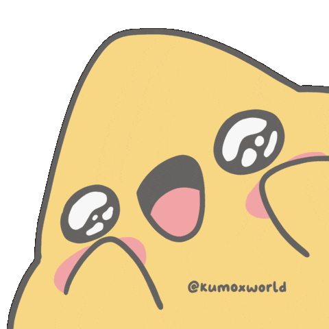 Happy I Love You Sticker by Kumo x World