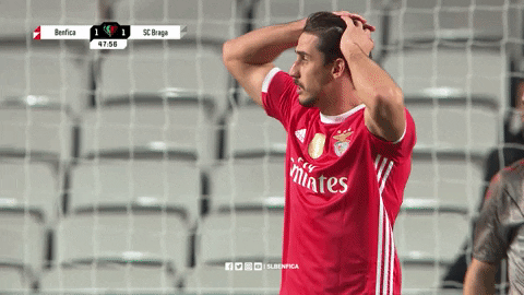 Shocked Sl Benfica GIF by Sport Lisboa e Benfica