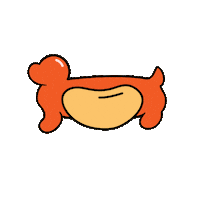 Hot Dog Sticker by Sunshine Mills