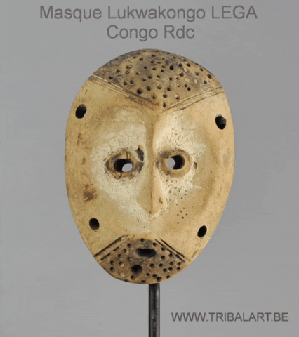 laurentvercheval giphygifmaker art mask african GIF