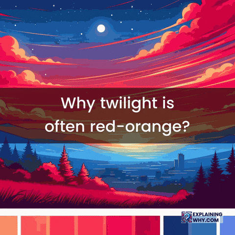 Orange Twilight GIF by ExplainingWhy.com
