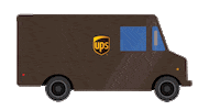 Deliver Post Office Sticker by UPS