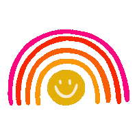 Happy Smiley Face Sticker by Doodle by Meg