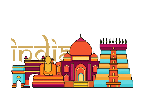 discover taj mahal Sticker by IAESTE India LC Manipal