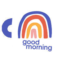 Good Morning Pink Sticker by Zoe Wodarz