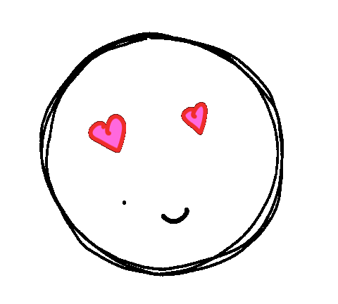 frankiegerrard1234 love heart face eyes Sticker