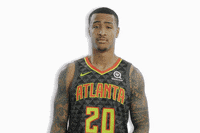 John Collins Reaction GIF by Atlanta Hawks
