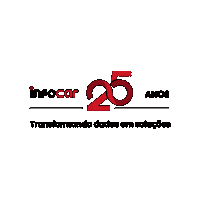 Infocar 25anos infocar Sticker