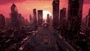 Sci-Fi City GIF