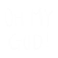 Oh My God Sticker