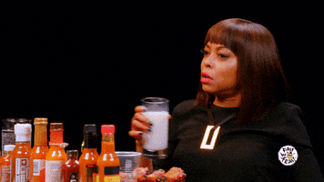 Taraji P. Henson Wings GIF by First We Feast: Hot Ones