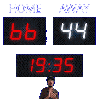 44 Away Sticker